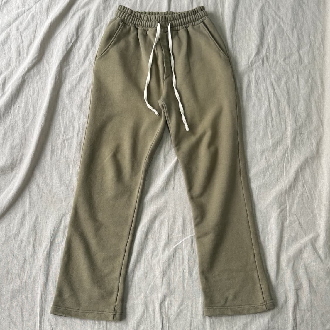 Yyy 스트랩 카키 스웻팬츠 L 상품이미지1