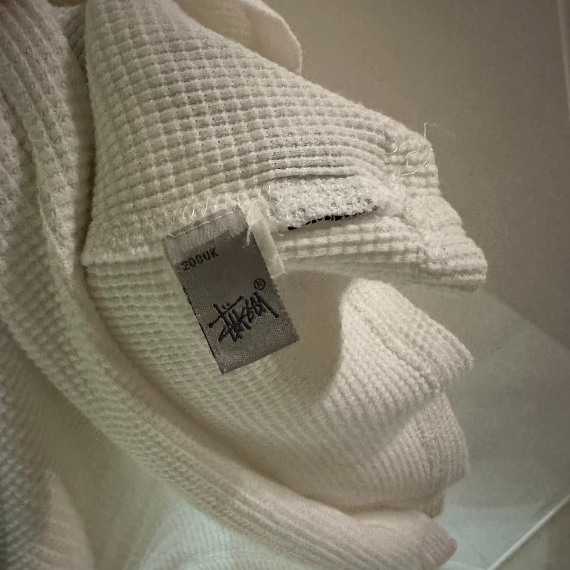 [XL]스투시 00s 와플 롱슬리브 상품이미지4