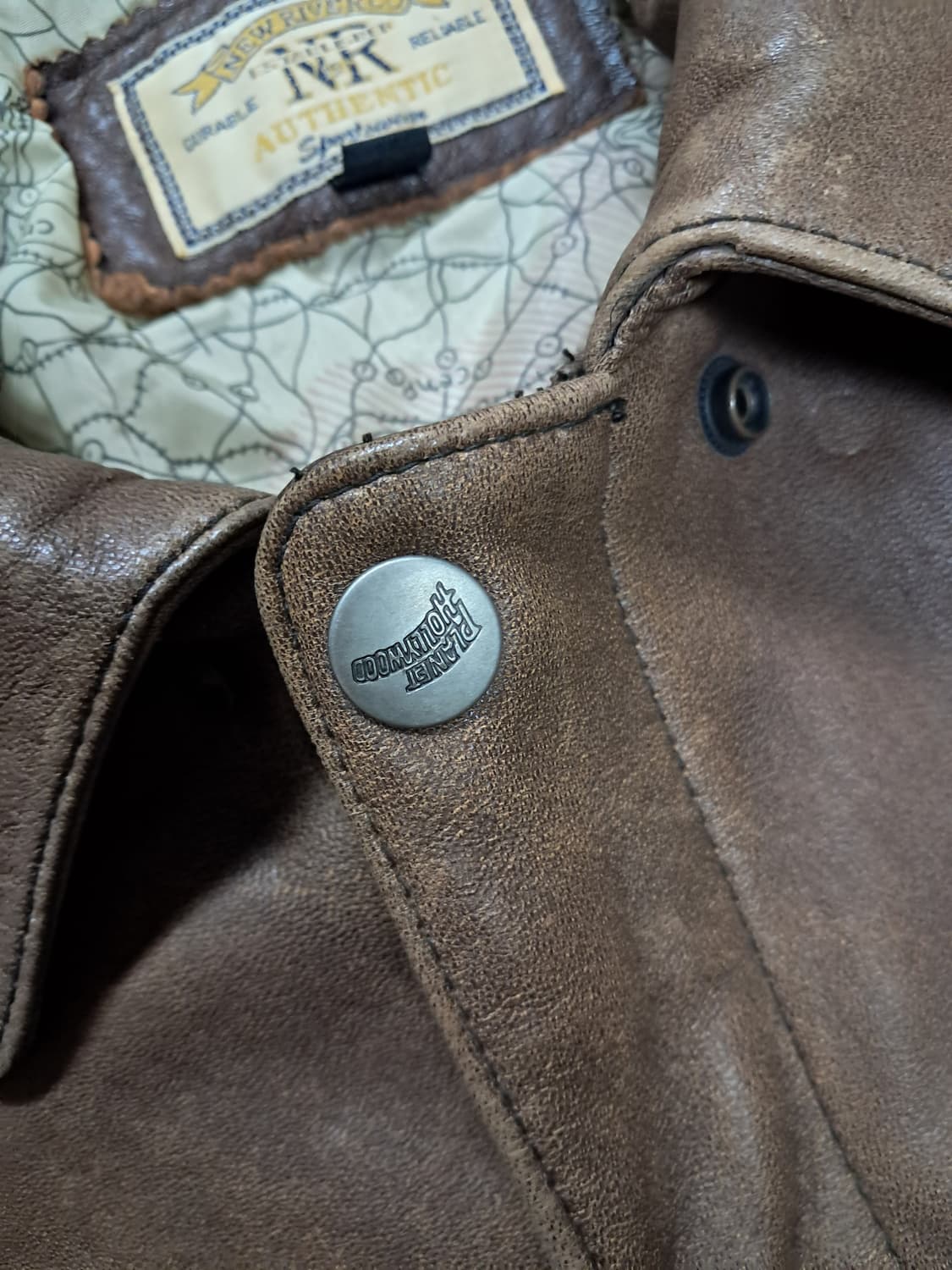 빈티지가죽자켓 상품이미지5