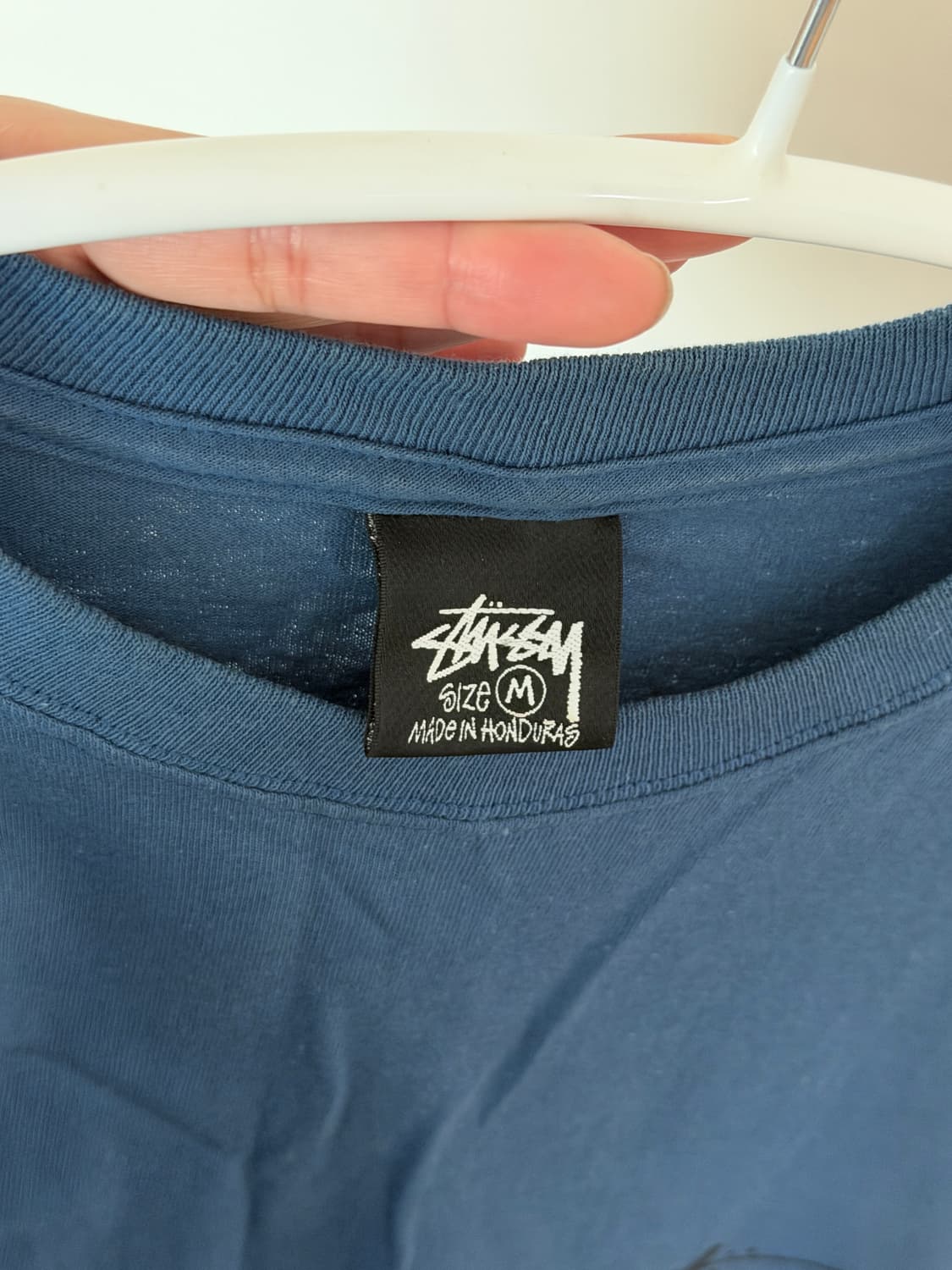 스투시 반팔 BURNING STOCK TEE - MIDNIGHT / M 상품이미지3