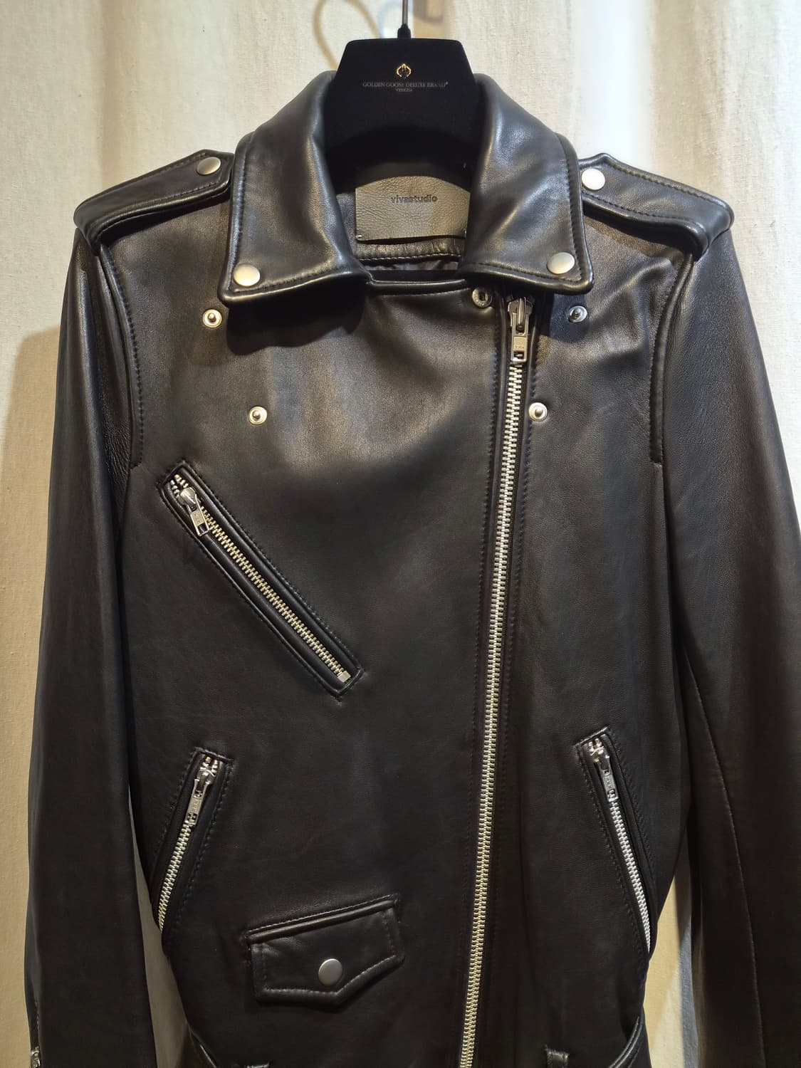 Vivastudio 여성 양가죽 자켓 상품이미지1