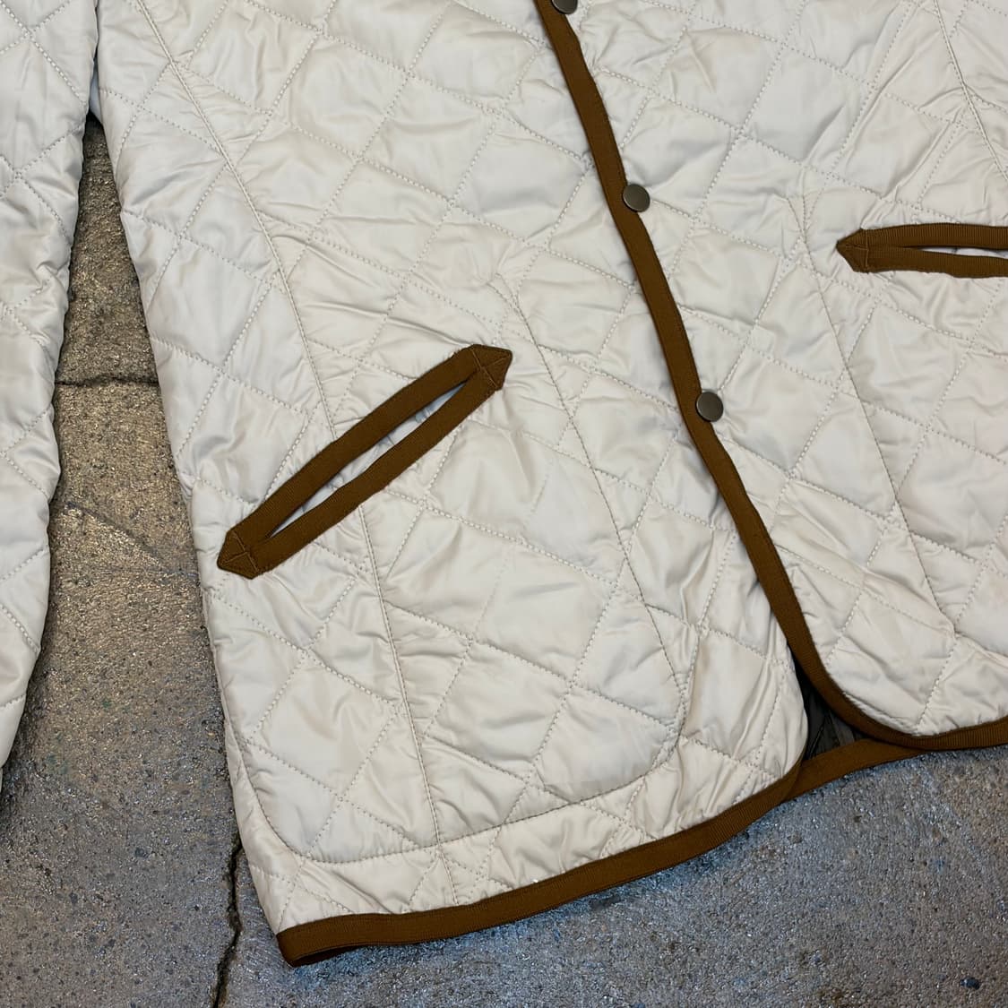 레어 00s USA 퀼팅 경량패딩 패딩 자켓 상품이미지5