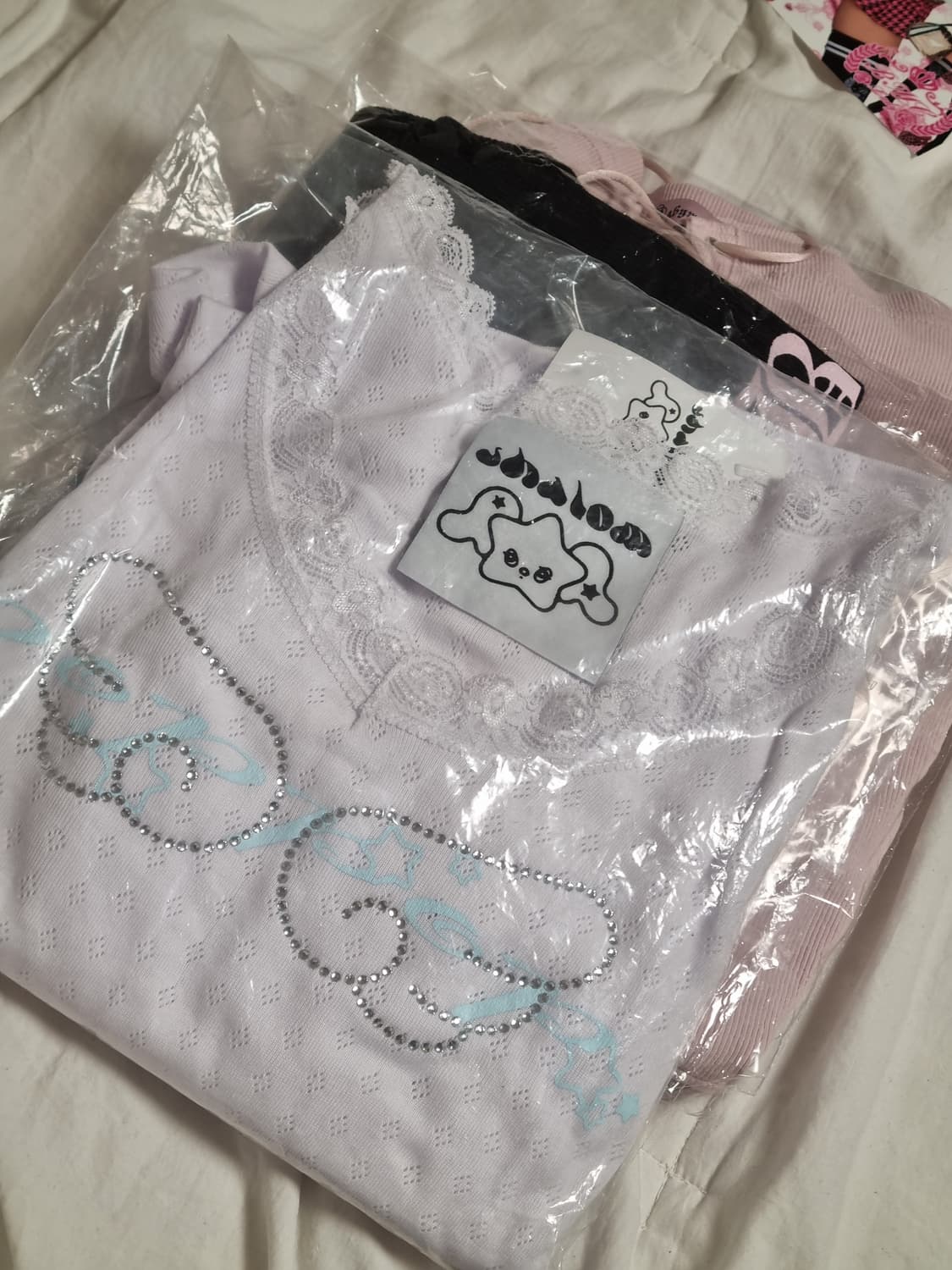 샬롬클럽 엔시티 위시 레이스 탑 팝팝 상품이미지2