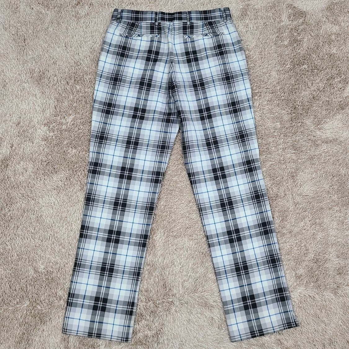 이안폴터디자인 체크 골프바지 32W 상품이미지6