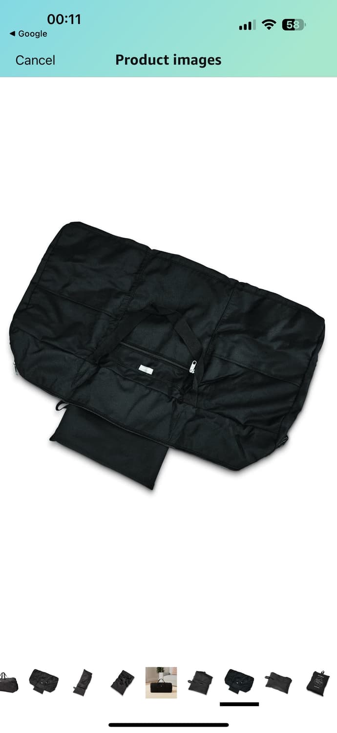 [새상품.정가45,00] 샘소나이트 폴더블 더플백 보스턴백 여행가방 캠핑 상품이미지3