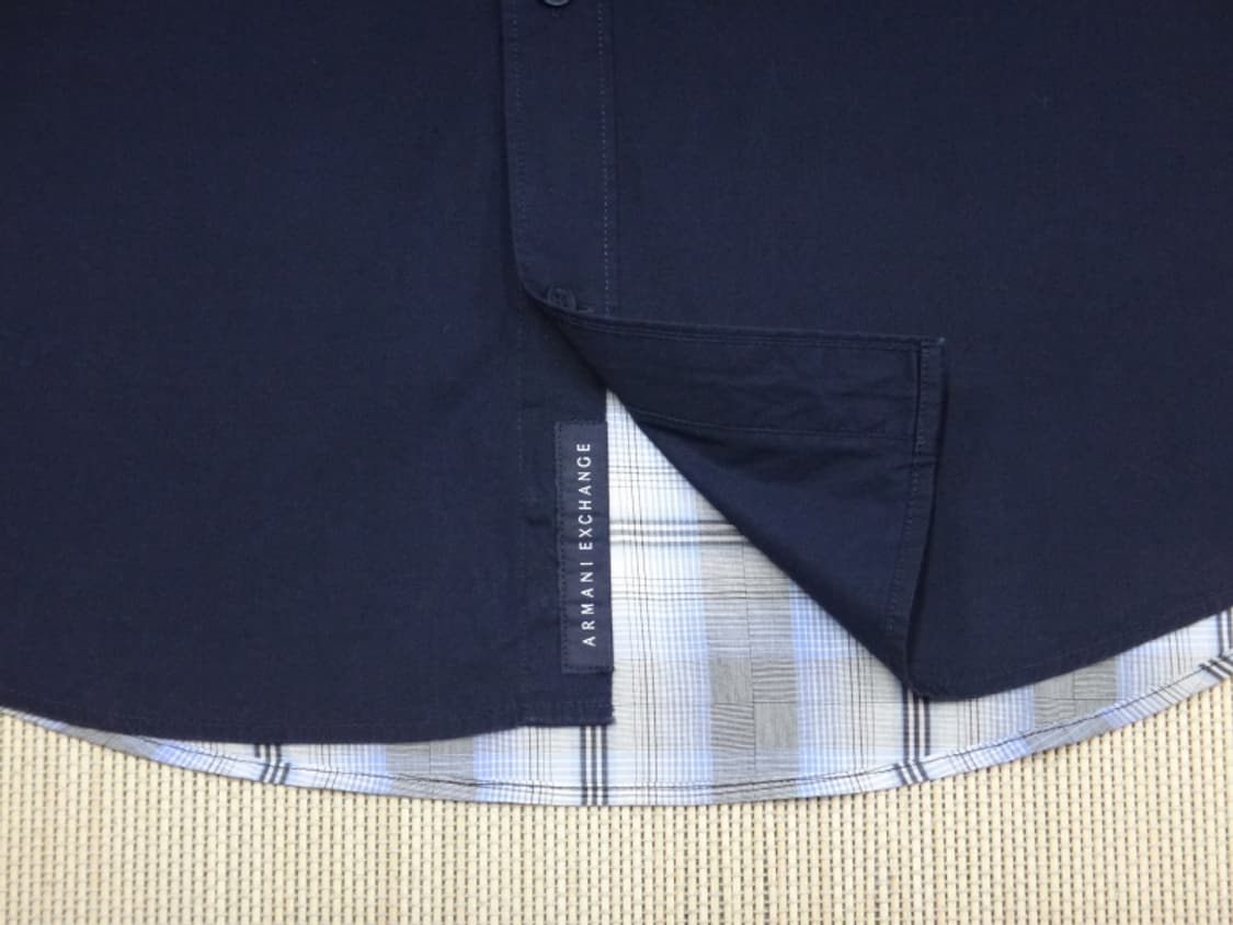 (XL) 아르마니익스체인지 남성용 긴팔 면 셔츠 상품이미지4