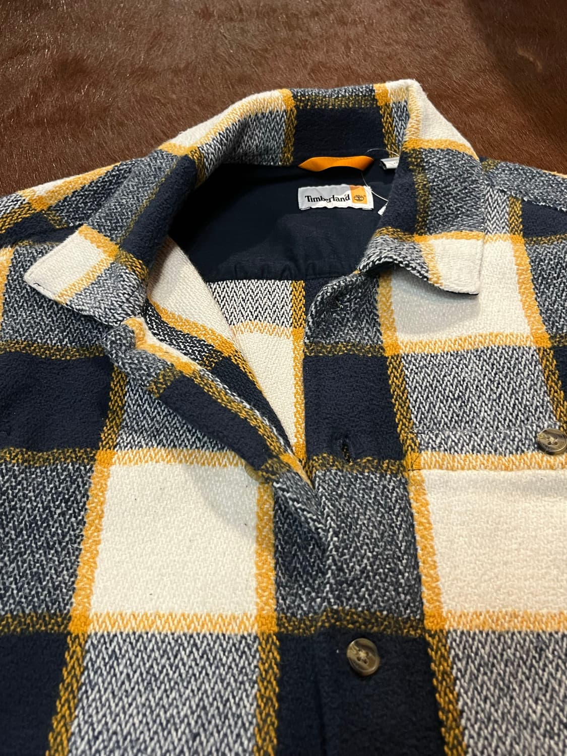 Timberland 팀버랜드 플란넬 체크 셔츠자켓 상품이미지6