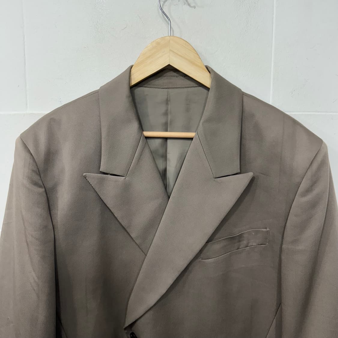 벨리에 텐셀 더블 브레스티드 블레이저 상품이미지2