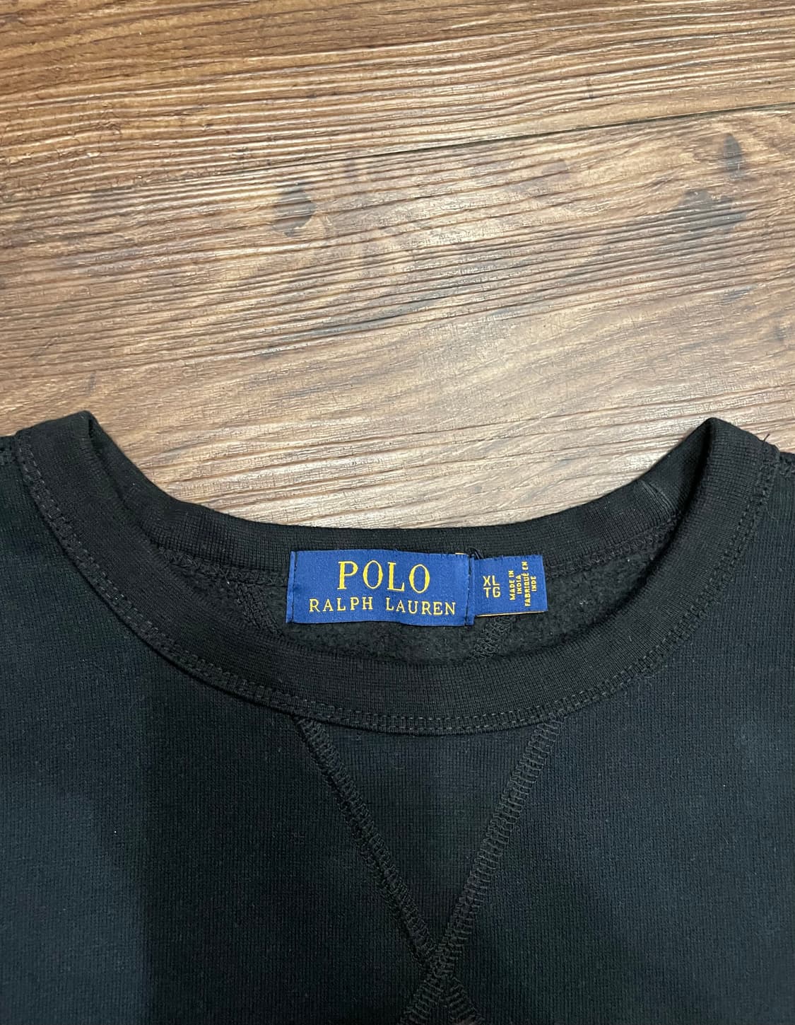 폴로 랄프로렌 스웻셔츠 맨투맨 블랙 상품이미지7