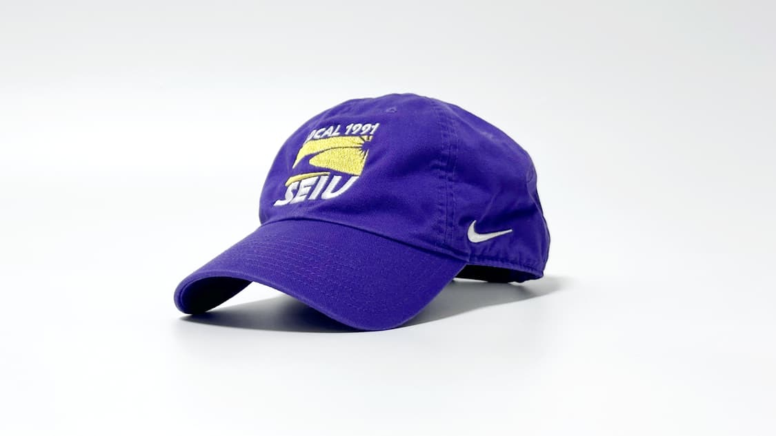 나이키 S1ZE 보라 퍼플 볼캡 ‘Local91 SEIU’ 상품이미지3