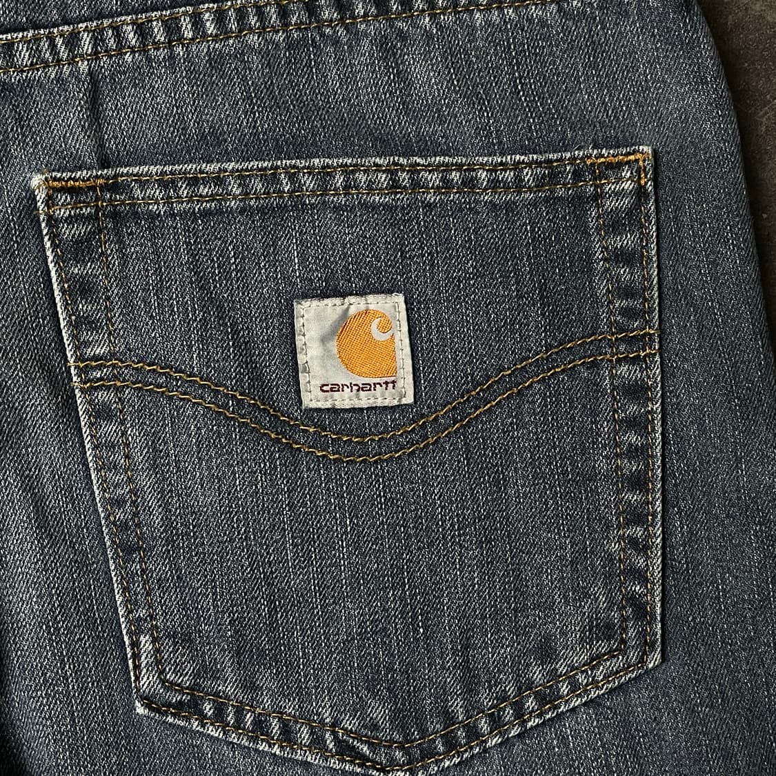 CARHARTT 칼하트 빈티지 데님 워크 팬츠 A00935 상품이미지8