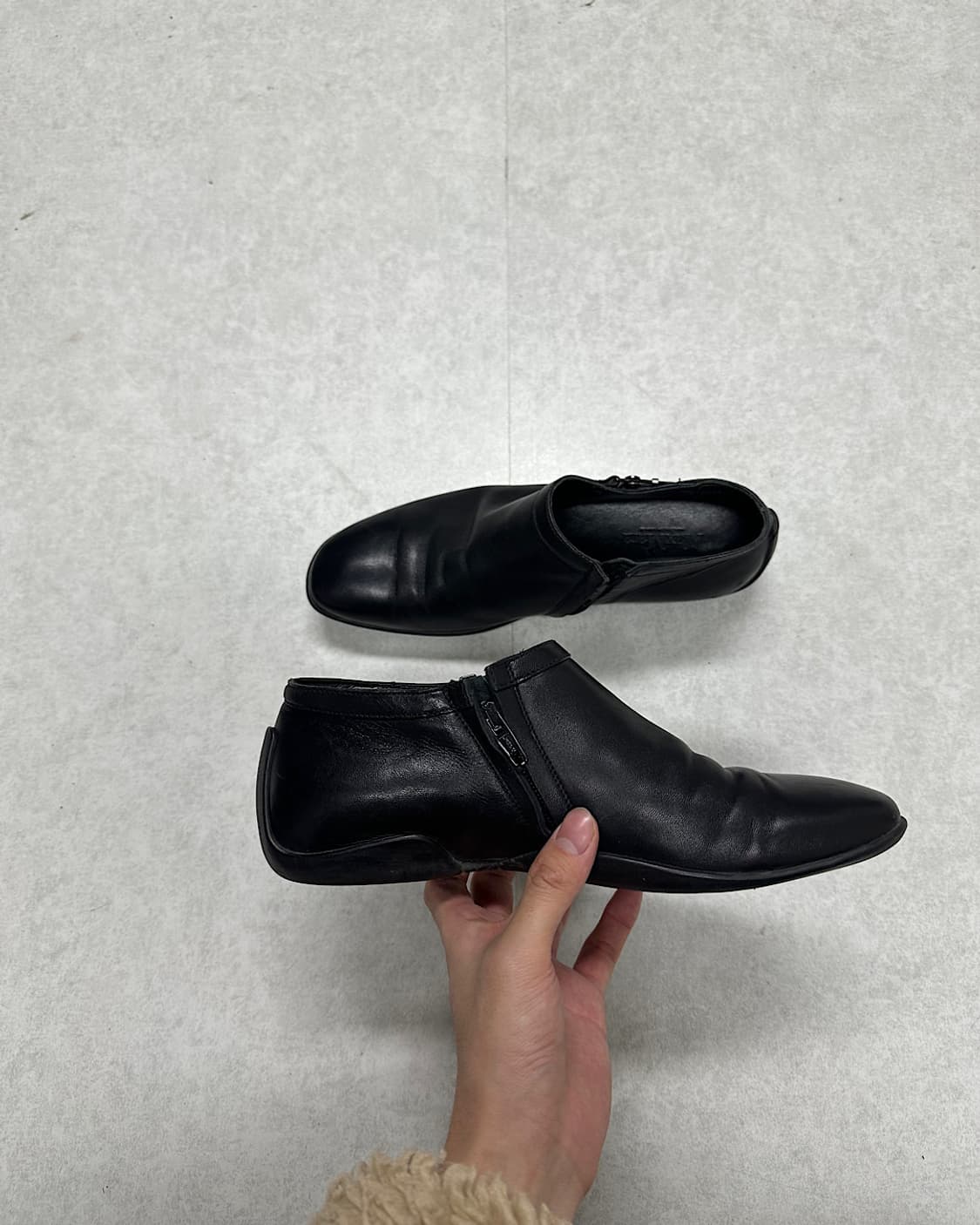 막스마라 레더 앵클 슈즈   상품이미지4