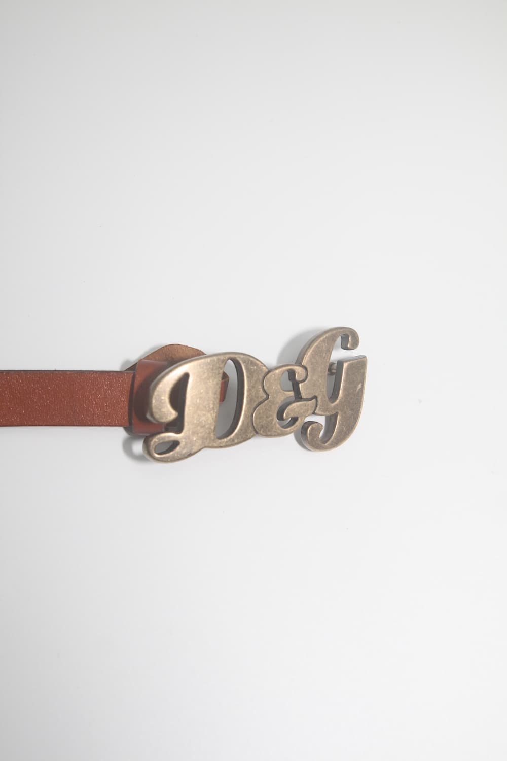 돌체앤가바나 아카이브 레더 참 체인 벨트 상품이미지5