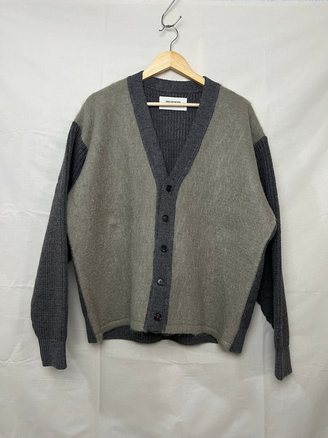 아나크로놈 ANACHRONORM 23FW 모헤어 가디건 상품이미지1