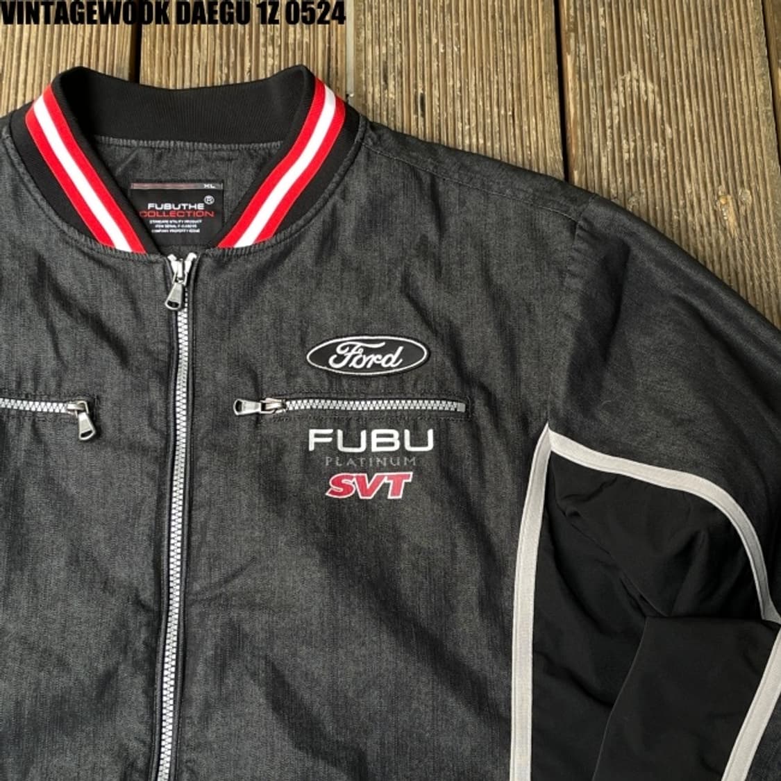 후부 올드스쿨 데님 집업 상품이미지2