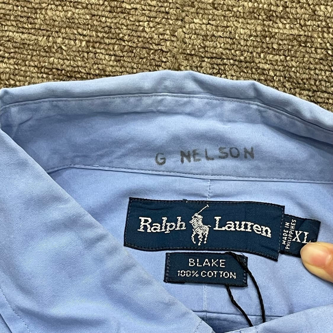 (XL) POLO 폴로 랄프로렌 셔츠 블레이크 상품이미지5