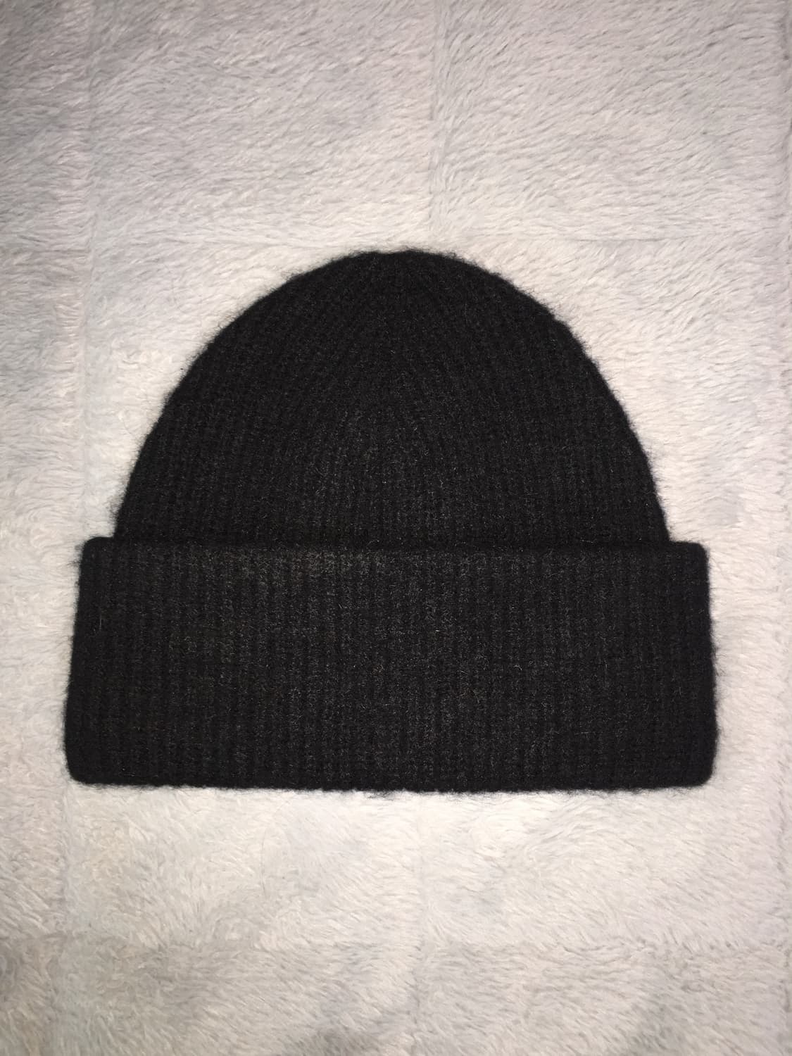 아르켓 울 비니 블랙 새상품 상품이미지1