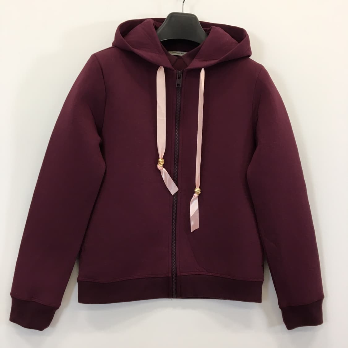 쟈딕앤볼테드 콤피 버건디 후드집업 XS  상품이미지1