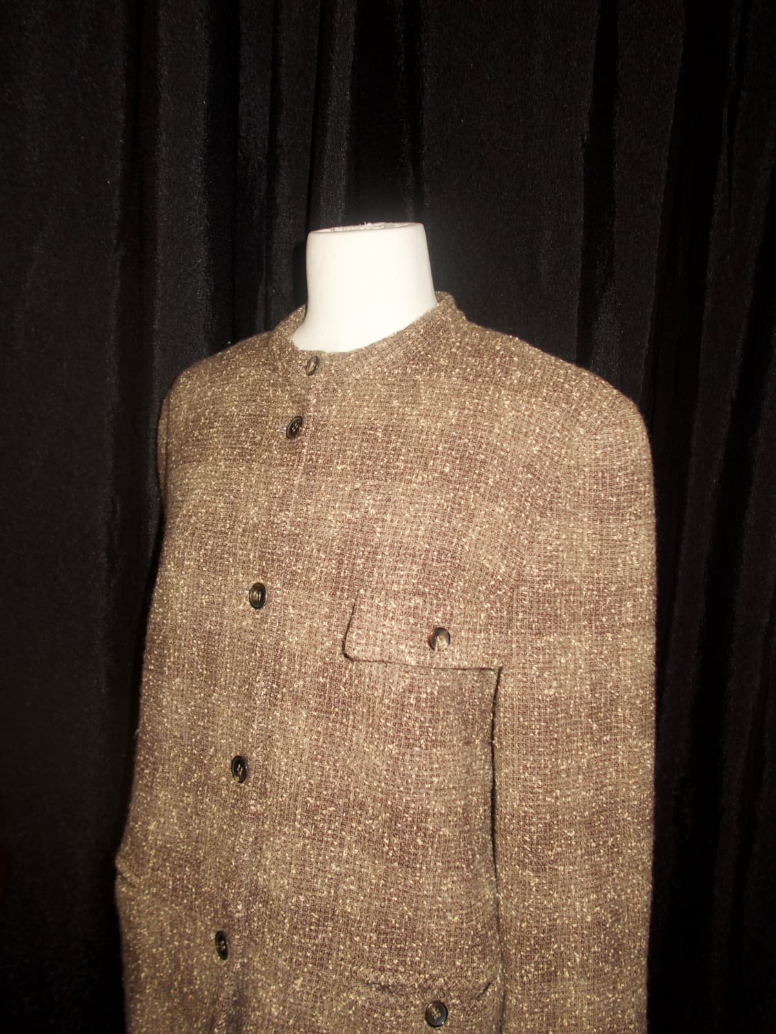 90s italy  stand collar jacket  상품이미지4