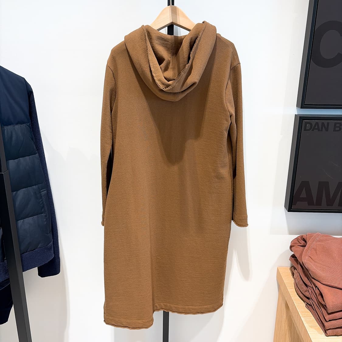 (정품/새상품) 제임스펄스 여성 브라운 프렌치 테리 후드 코트 상품이미지2