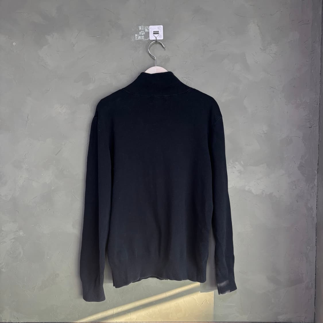 폴로 랄프로렌 니트 집업 네이비 상품이미지4