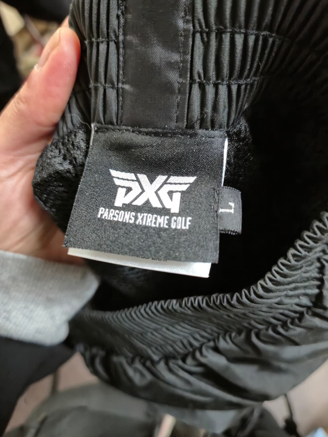 PXG 블랙 트레이닝 바지 상품이미지5