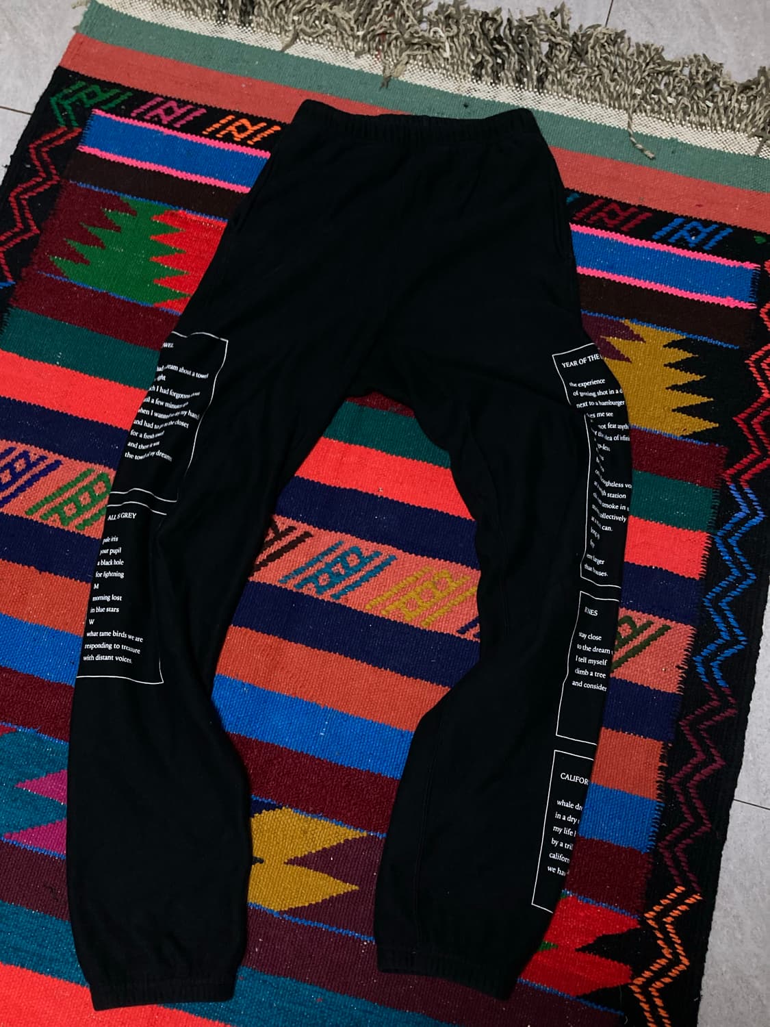 “I Live Now” Soloist Sweatpants 상품이미지4