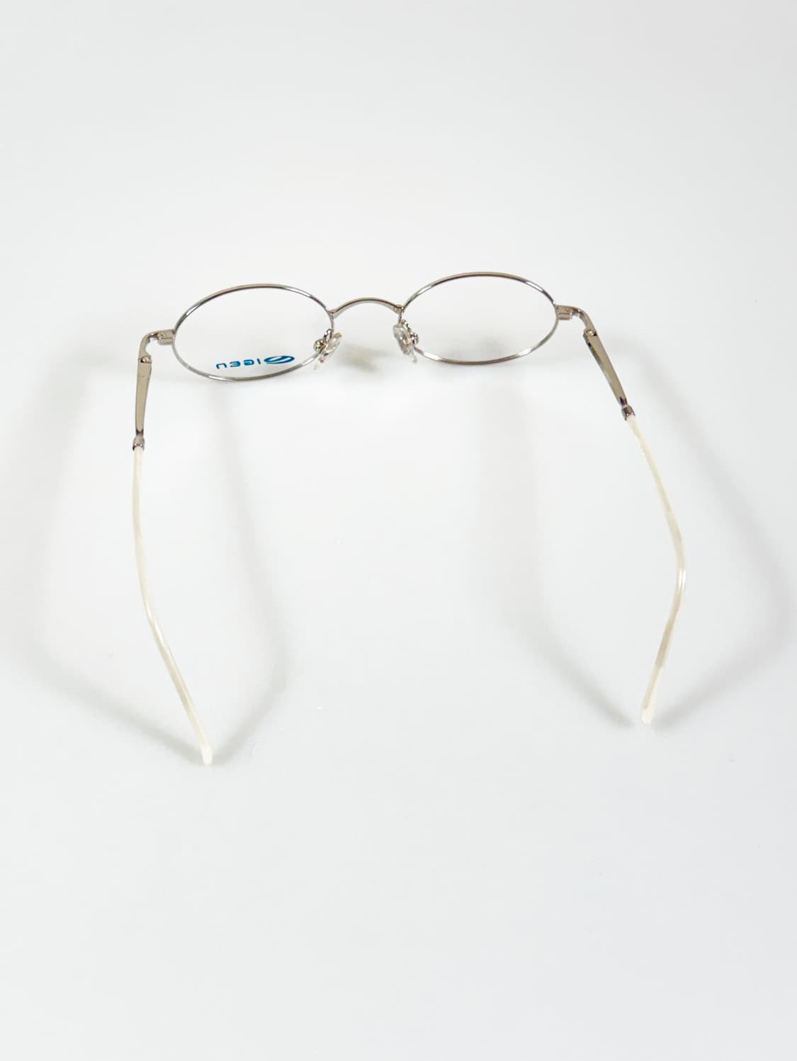 IGEN 실버&핑크 슬림 오벌 메탈 프레임 빈티지 안경 상품이미지5