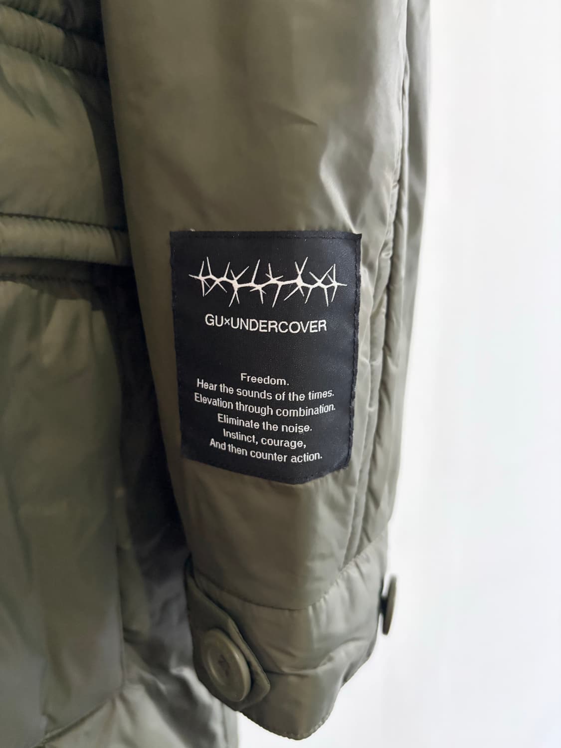 GUX언더커버 패디드 피쉬테일 파카 상품이미지3