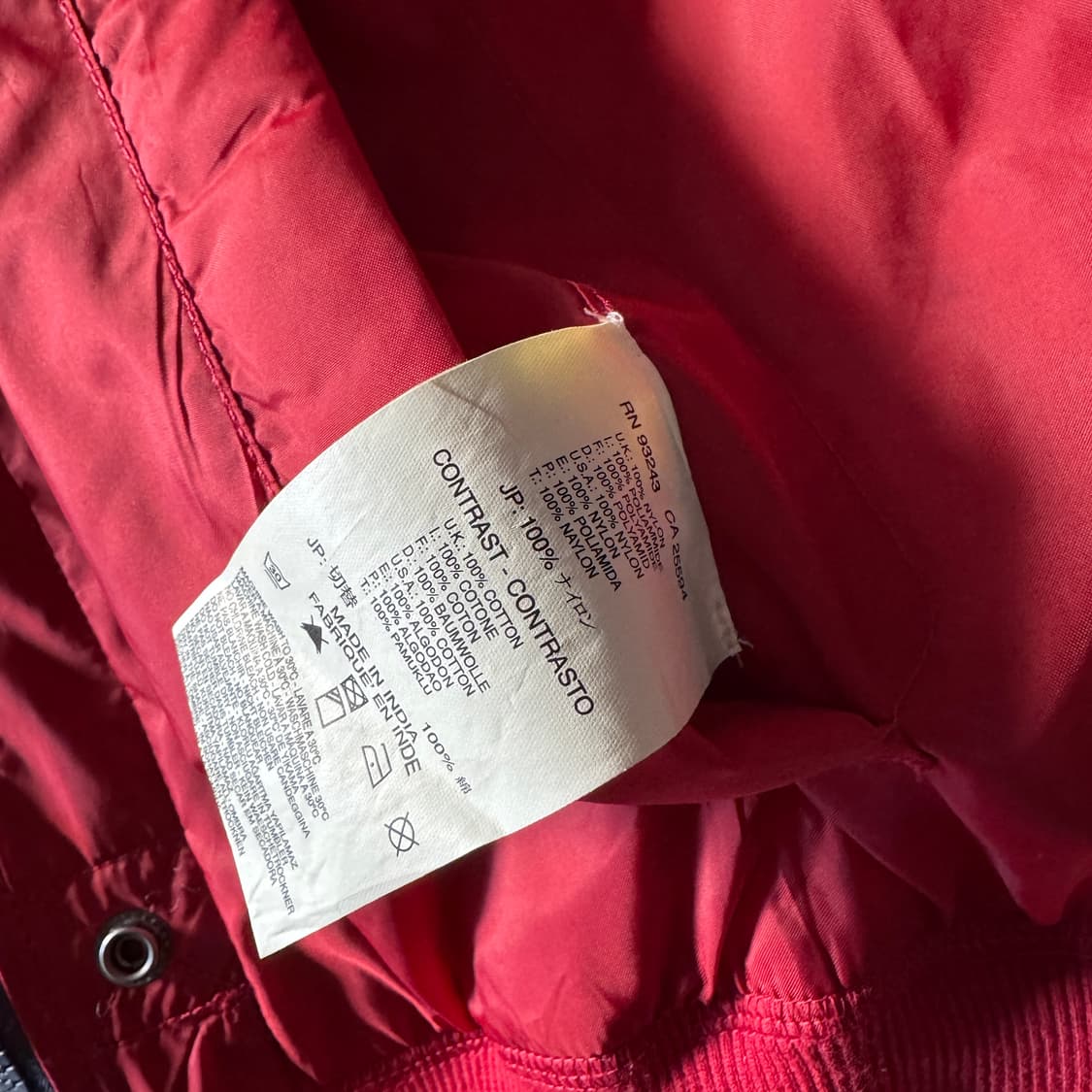 00‘s 디젤 자수 블루종  상품이미지4