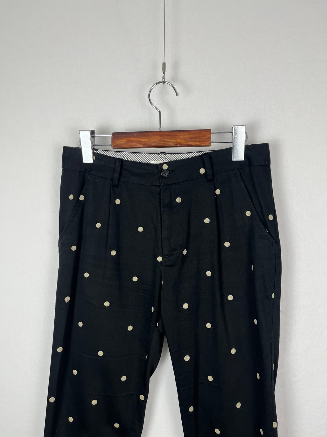 Vintage 도트패턴 코튼 팬츠  상품이미지2