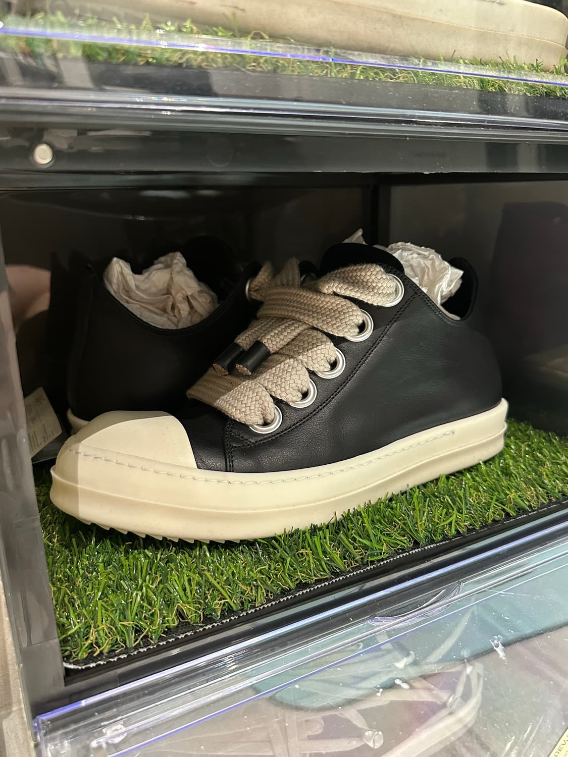 릭오웬스 점보레이스 라몬즈 로우 41사이즈 상품이미지1