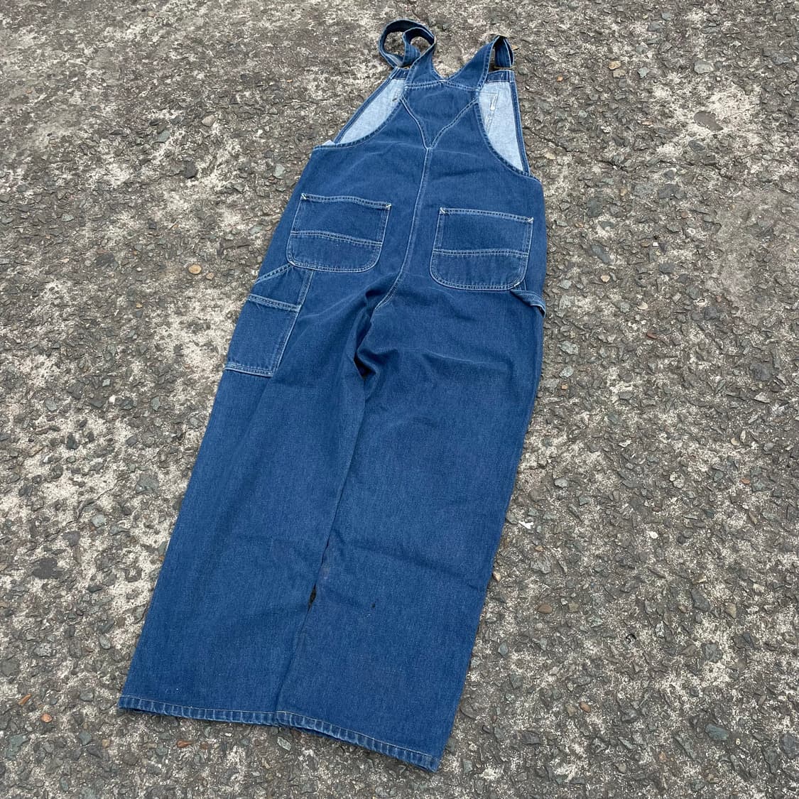 칼하트 데님 오버롤 팬츠 상품이미지5