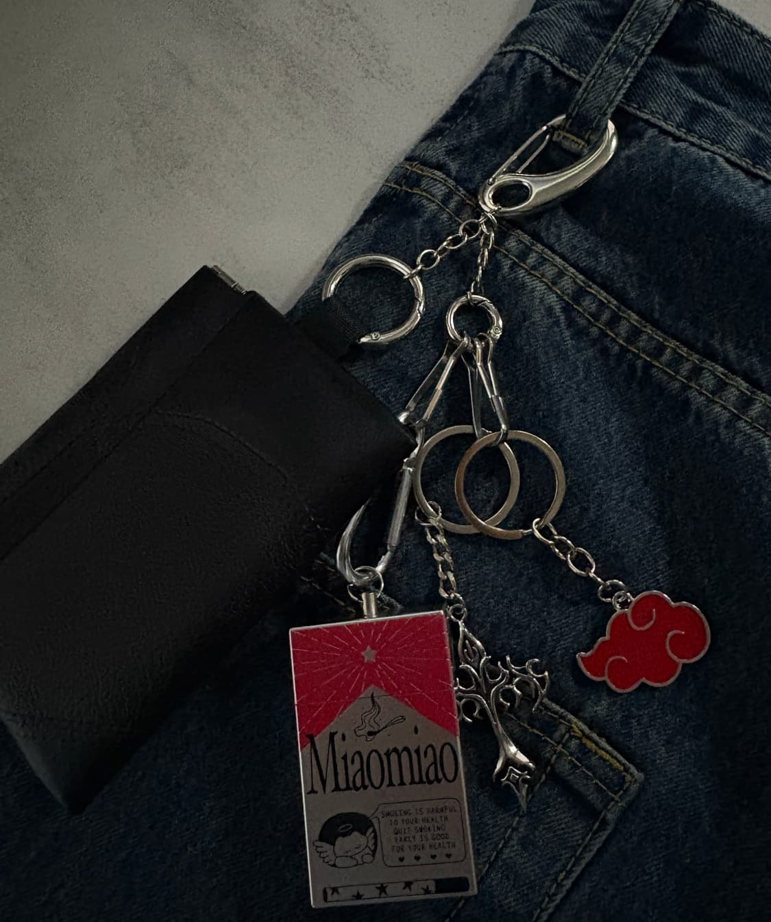 아카츠키 말보루 키링🥷🏻(실용성최고!!!) 상품이미지1