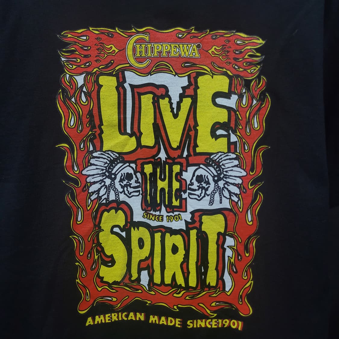 CHIPPEWA LIVE THE SPIRIT 프린팅 셔츠 상품이미지7