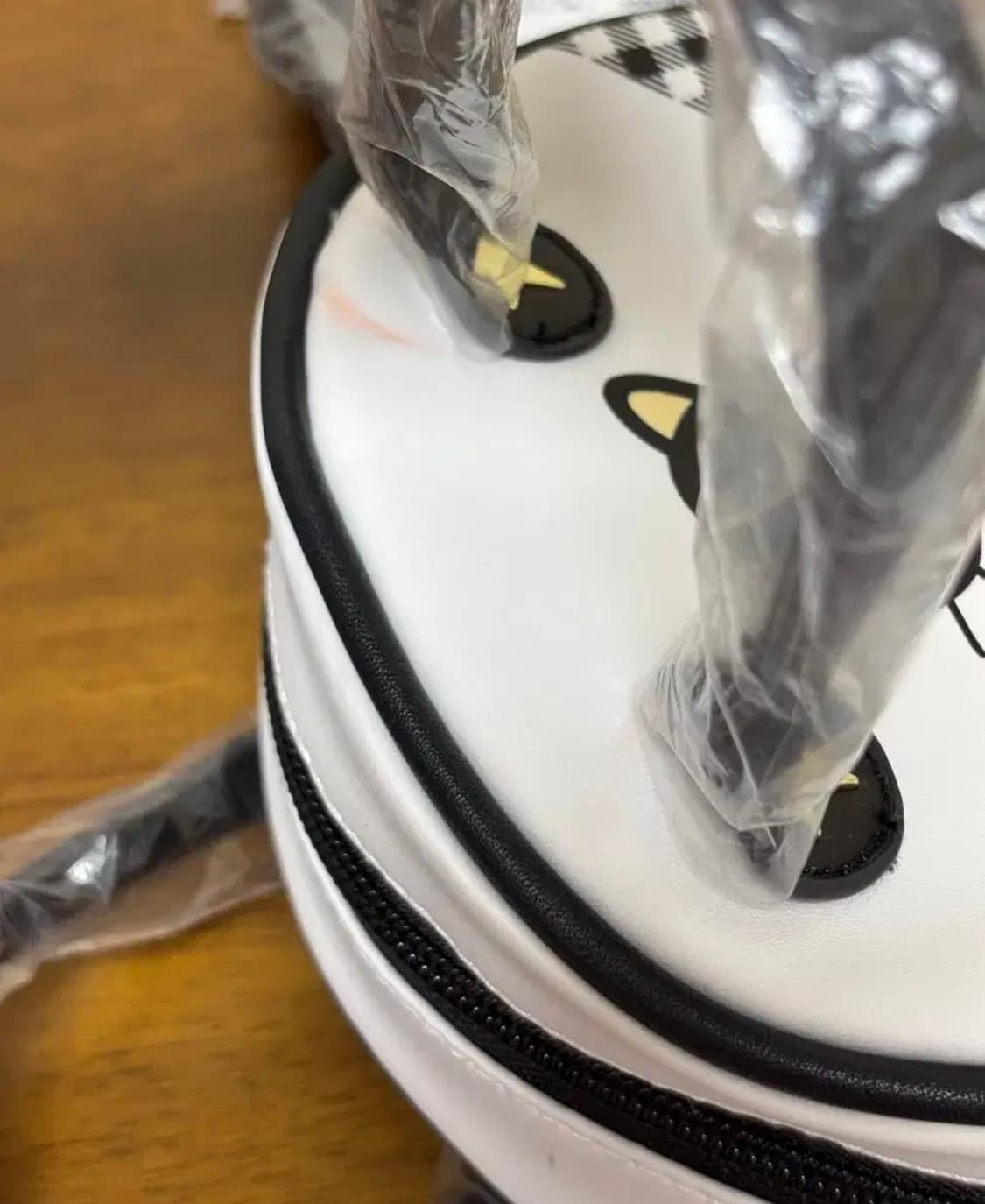 산리오 초코캣 네코모임 시리즈 미니 보스턴 파우치 가방 고양이 꼬리 지퍼 상품이미지10