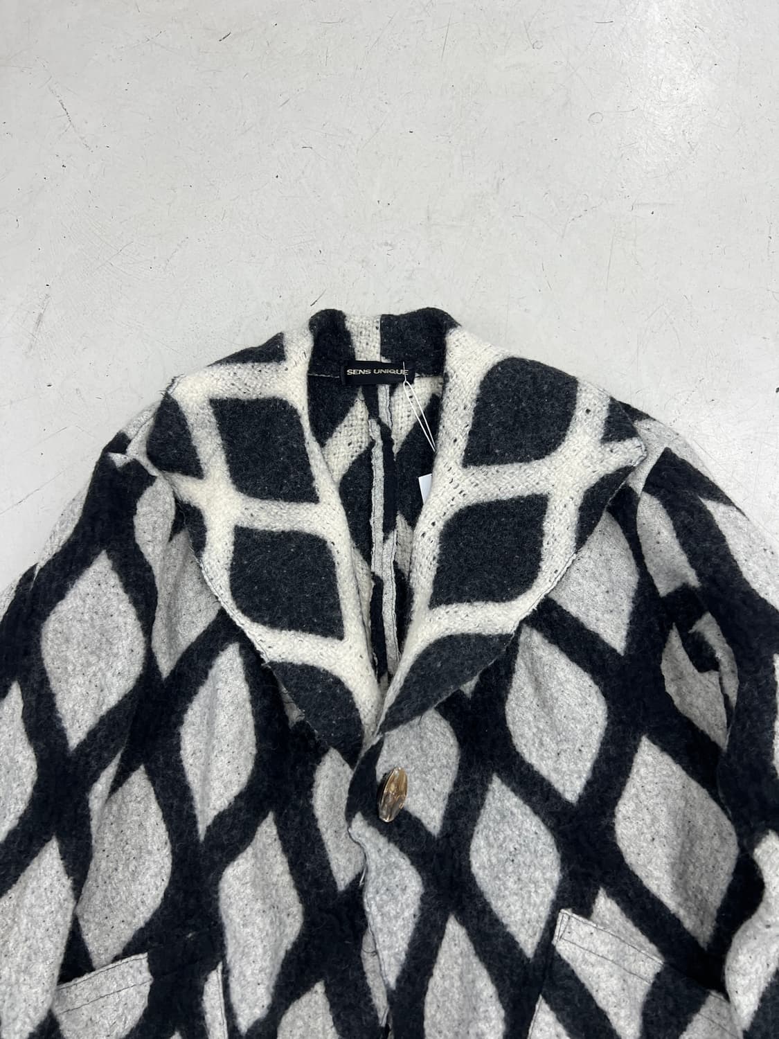 빈티지 패턴 코트  상품이미지3