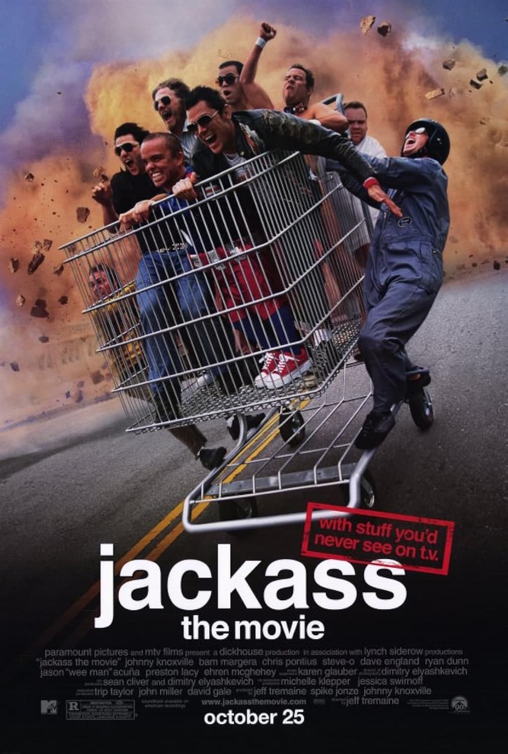 Early 2000s Jackass Promotion T Shirts 상품이미지5