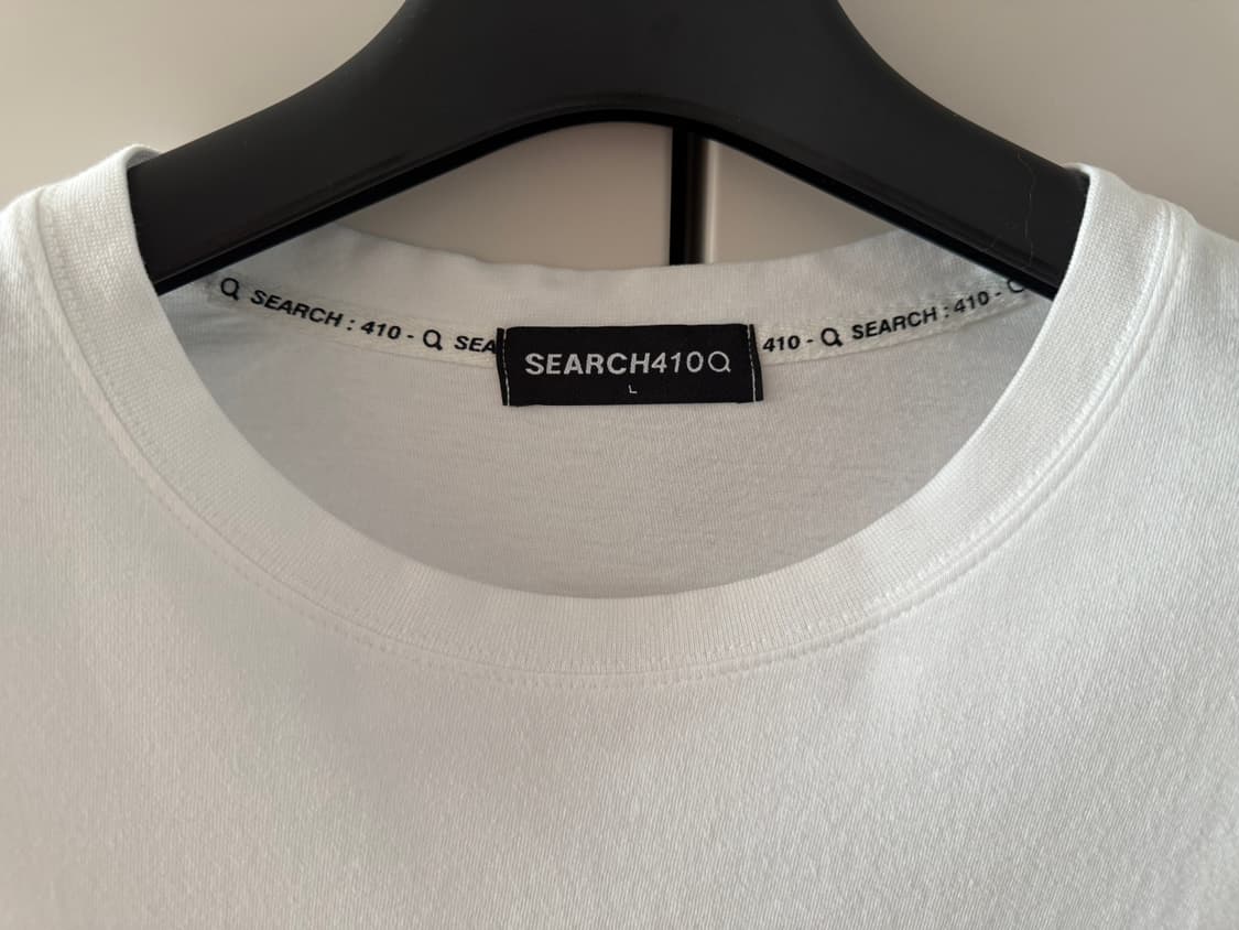 서치410 화이트 반팔 티셔츠 + 볼캡 세트 105-110사이즈 상품이미지3