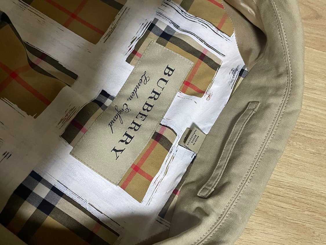 버버리 런던 잉글랜드 집업 코트 상품이미지3