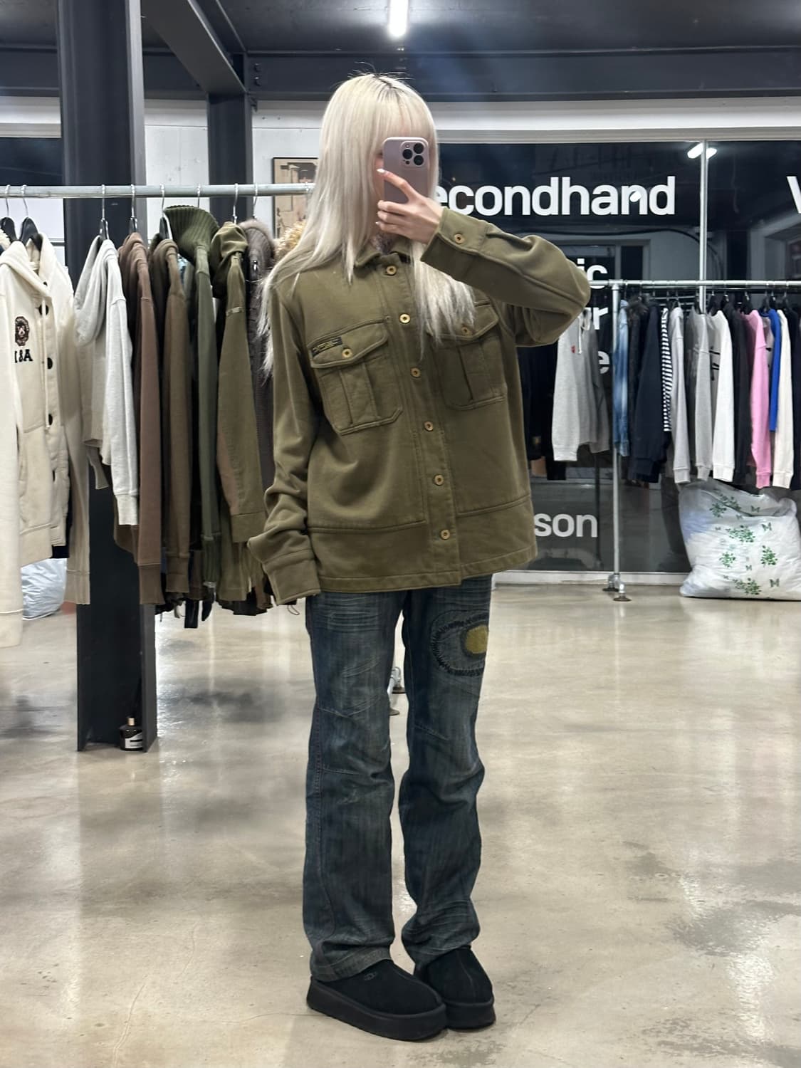 폴로 진스 컴퍼니 코튼 유틸리티 트리커 자켓 상품이미지2