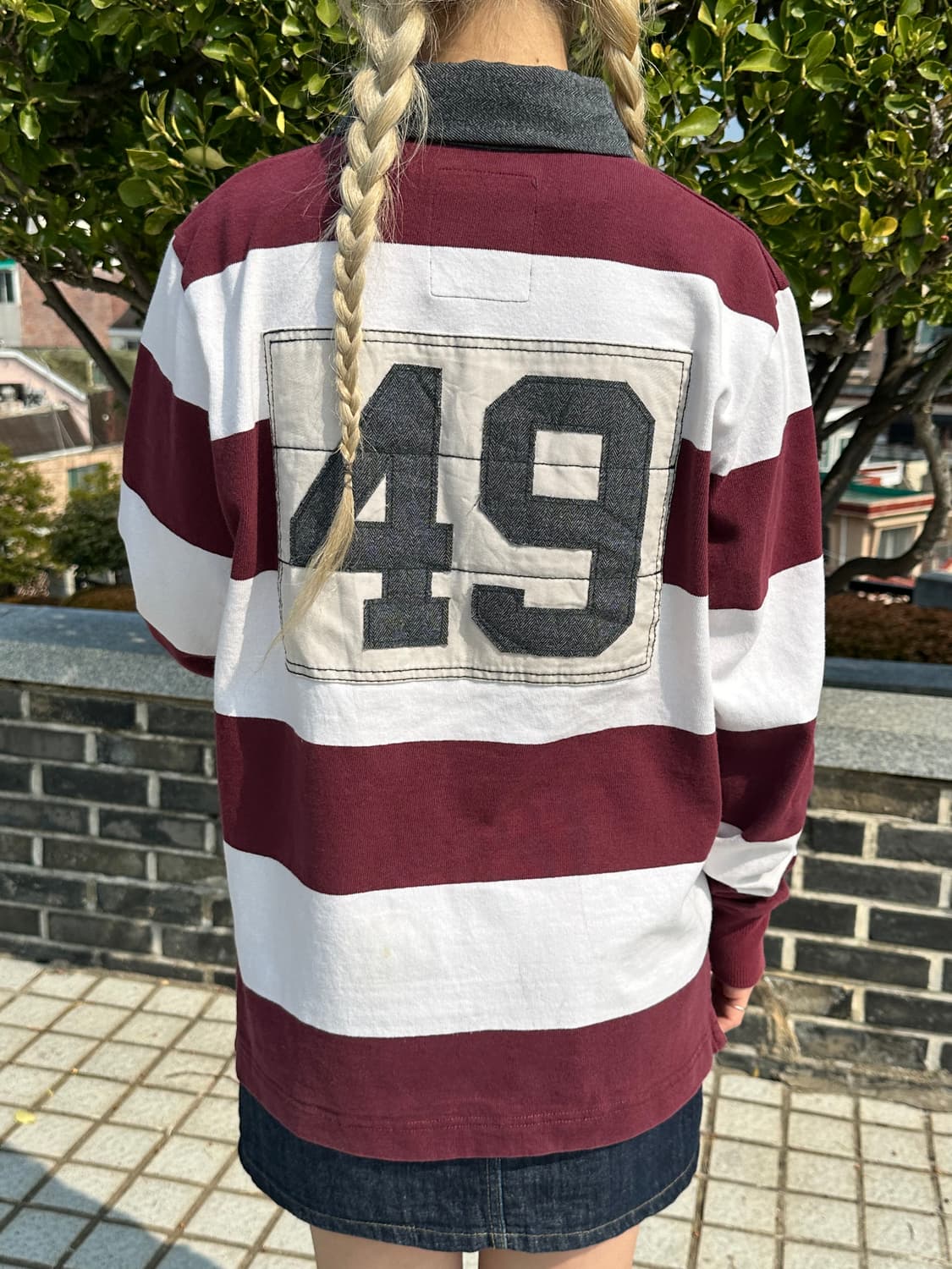 Gant striped rugby long-sleeve shirt 간트  상품이미지1