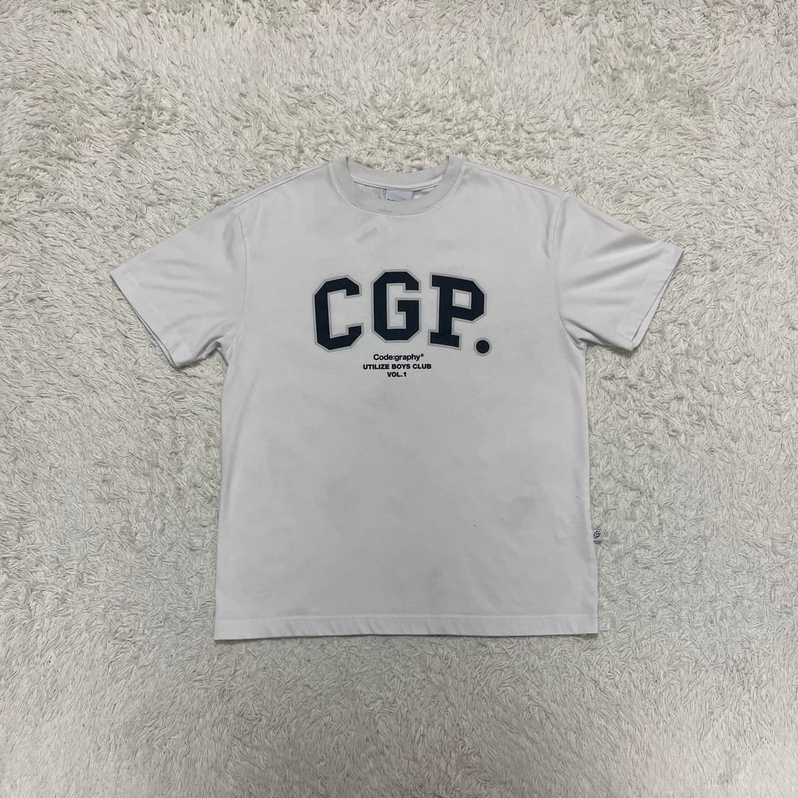 Code Graphy white t-shirt 상품이미지4