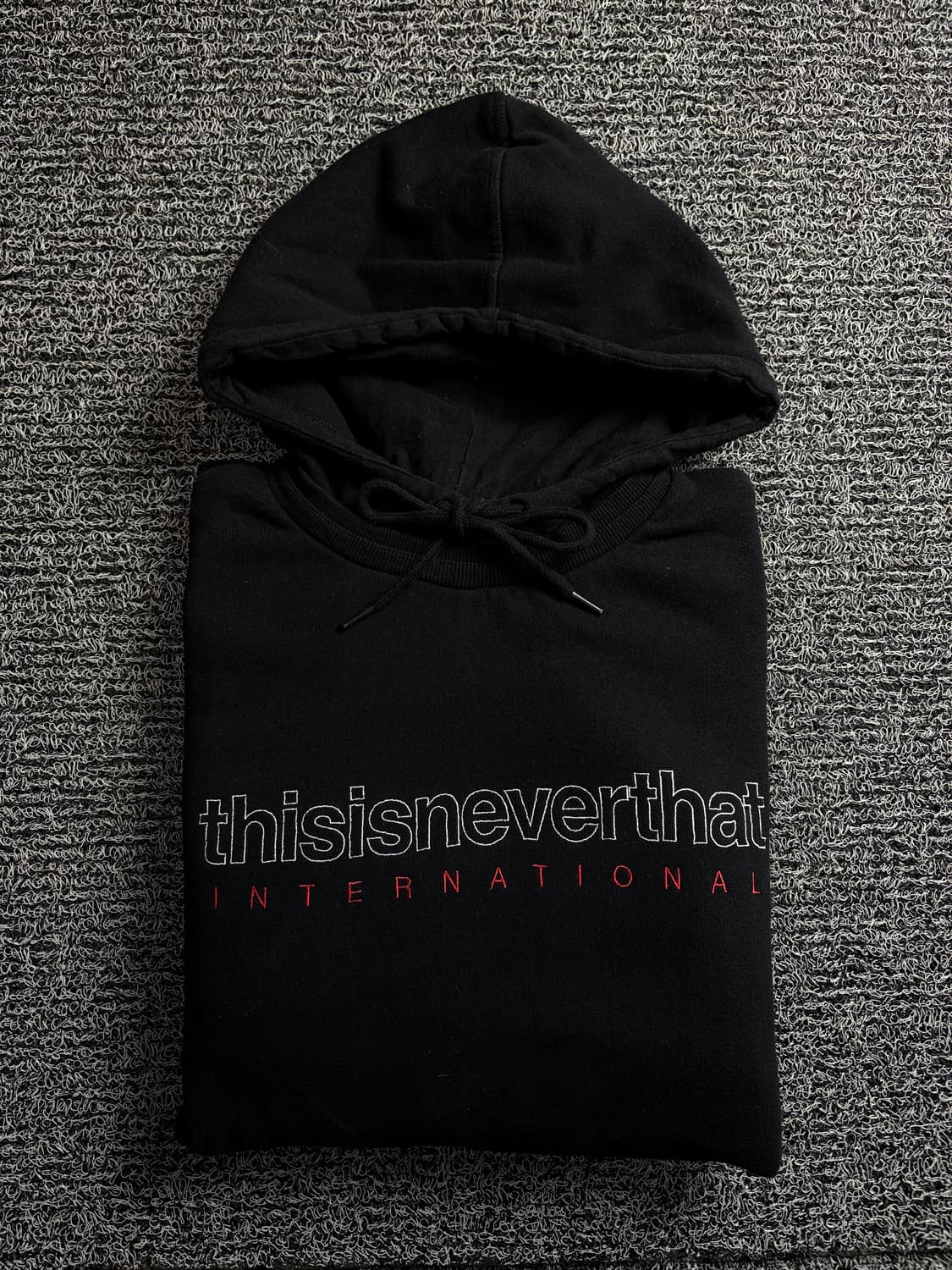 디스이즈네버댓 빅로고 박시핏 후드 티셔츠 1511 상품이미지1