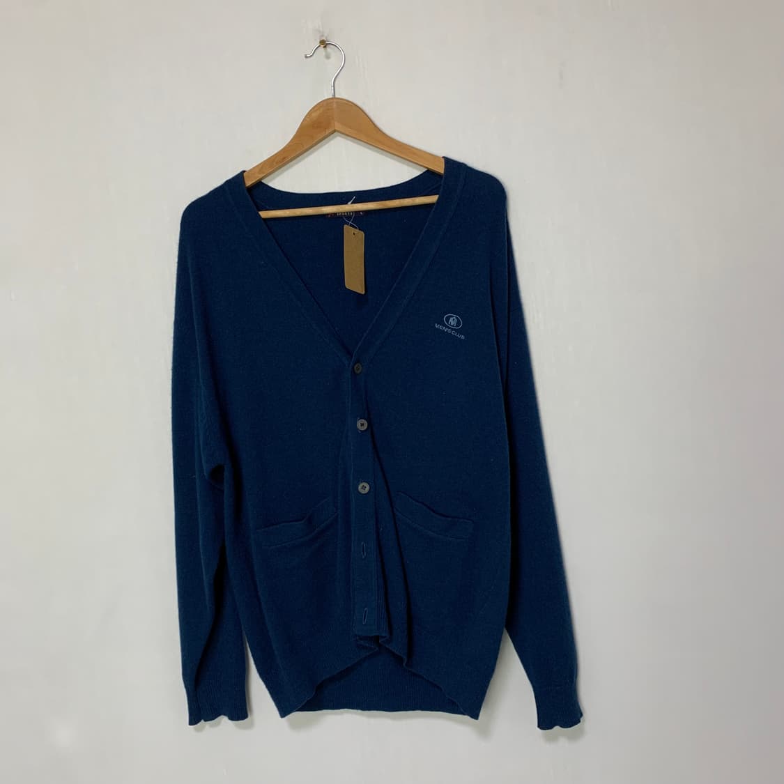 맨즈클럽 빈티지 캐시미어 100 가디건 남녀공용 남성니트 L 상품이미지1