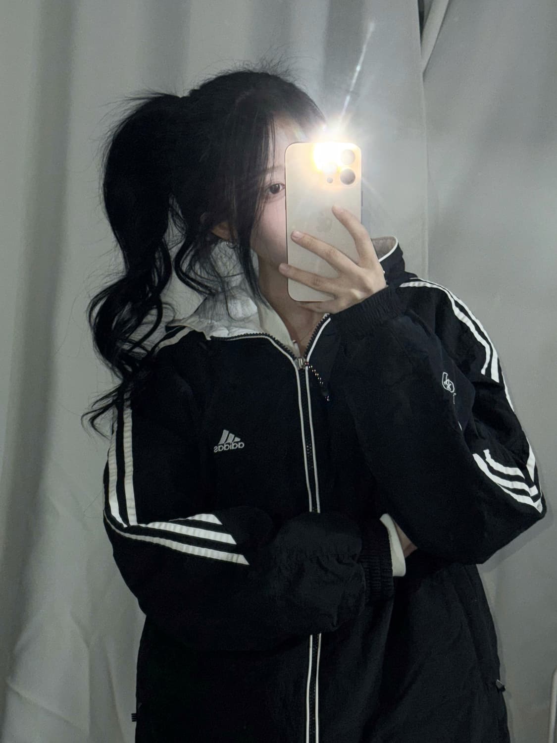 🐰아디다스 인기 누빔 후드 점퍼🖤 상품이미지2