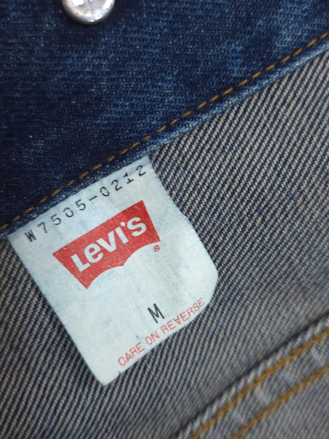 95's 빈티지 리바이스 데님 자켓 M 상품이미지4