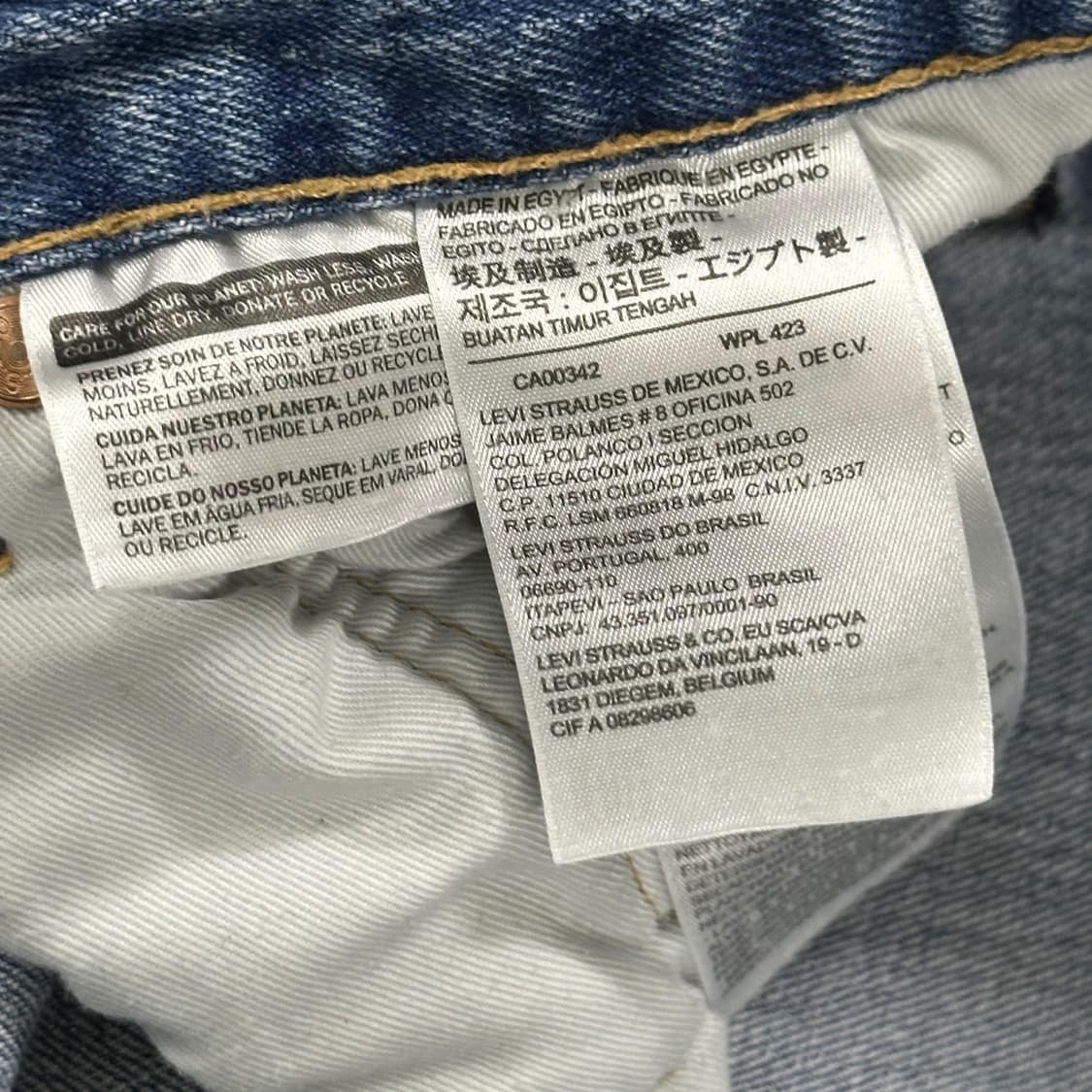 리바이스 501 오리지널 데님 팬츠 (36인치) 상품이미지5