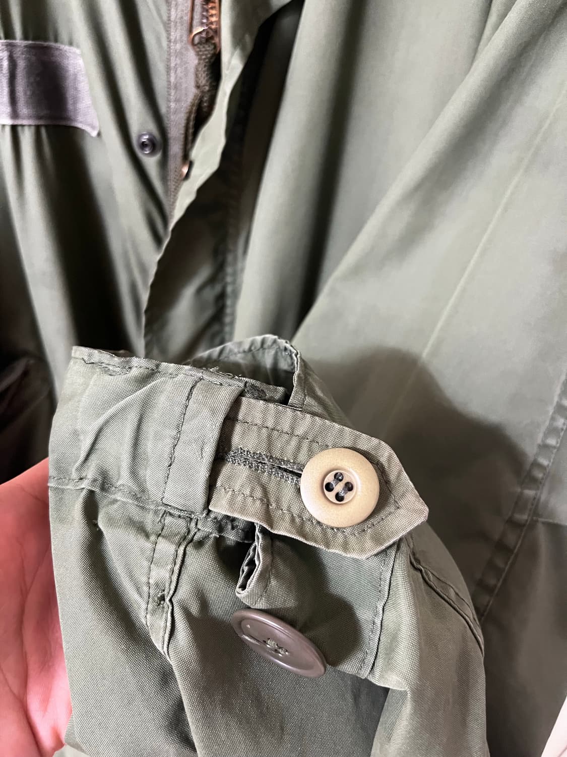 오리지널 US Army m-65 피쉬테일 파카 L 상품이미지7