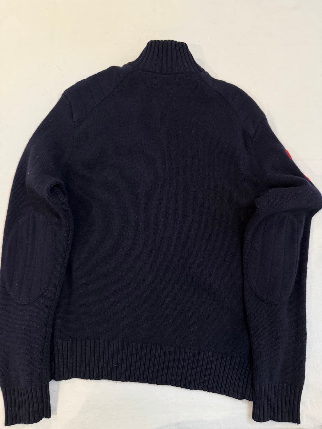 새상품급) 폴로 빅포니 치프키프 반집업 램스울 니트 상품이미지4